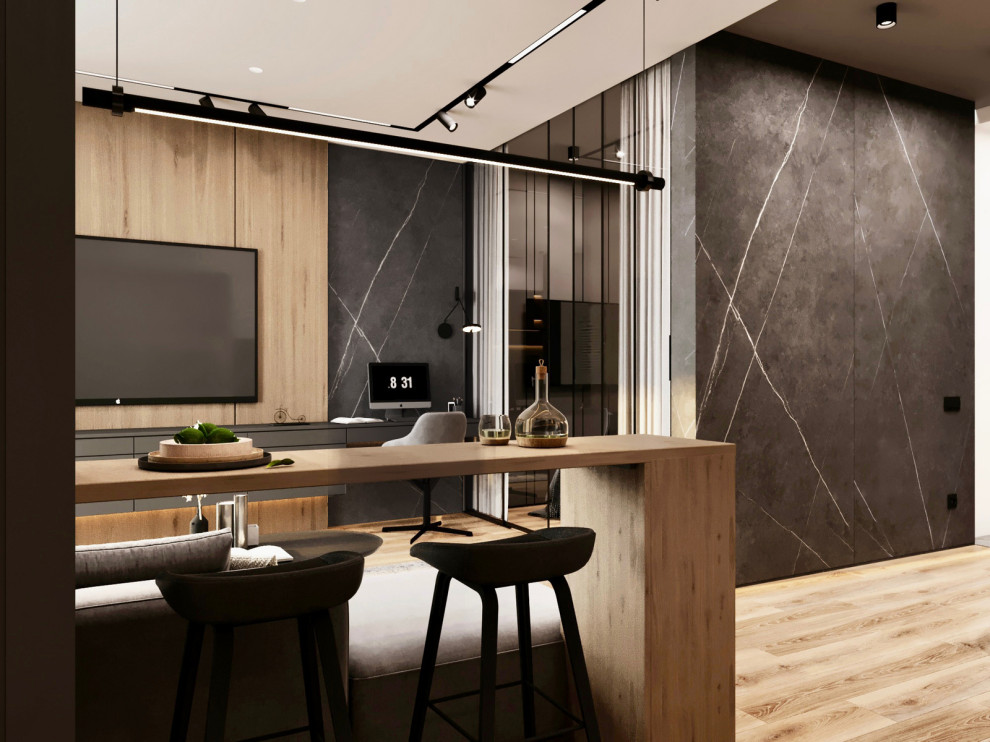 Проект жилой квартиры в г. Казань ЖК Манхеттен