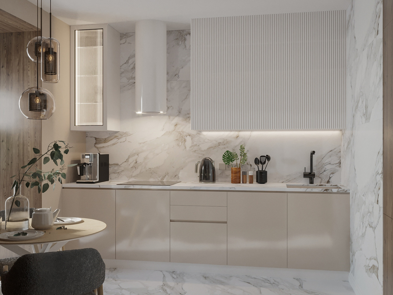 Дизайн квартиры в г. Омске ЖК "Серебряный берег"