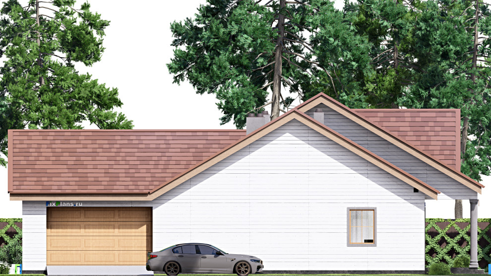 Проект одноэтажного дома 19х19м S240м2 F-16487