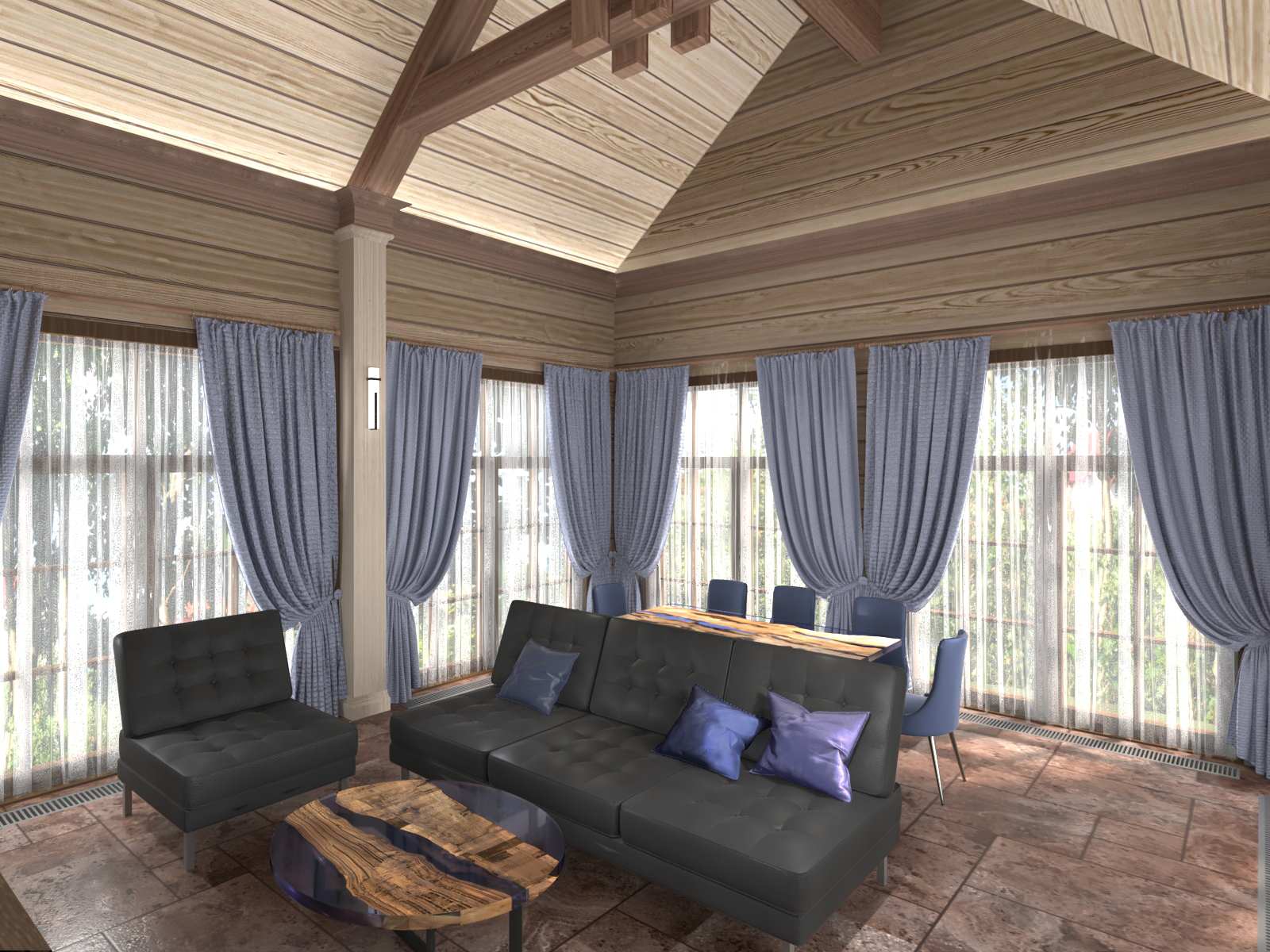 Баня на Новой Риге