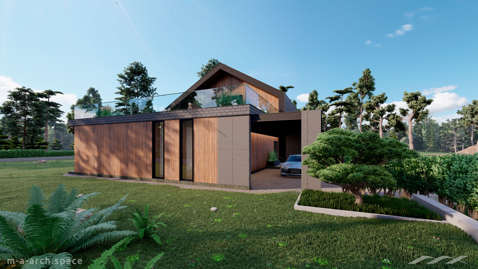 Проект энергоэффективного дома Т2-1