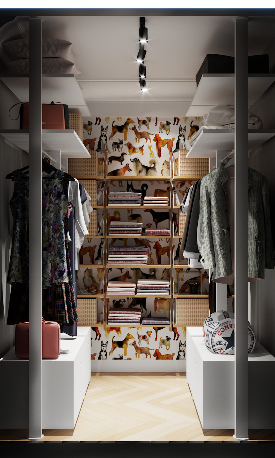 Обложка проекта: Квартира в сталинке (Спальня)