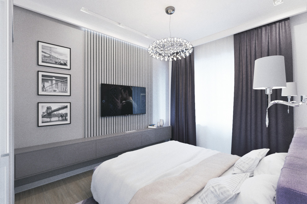 Трехкомнатная квартира в современной эклектике