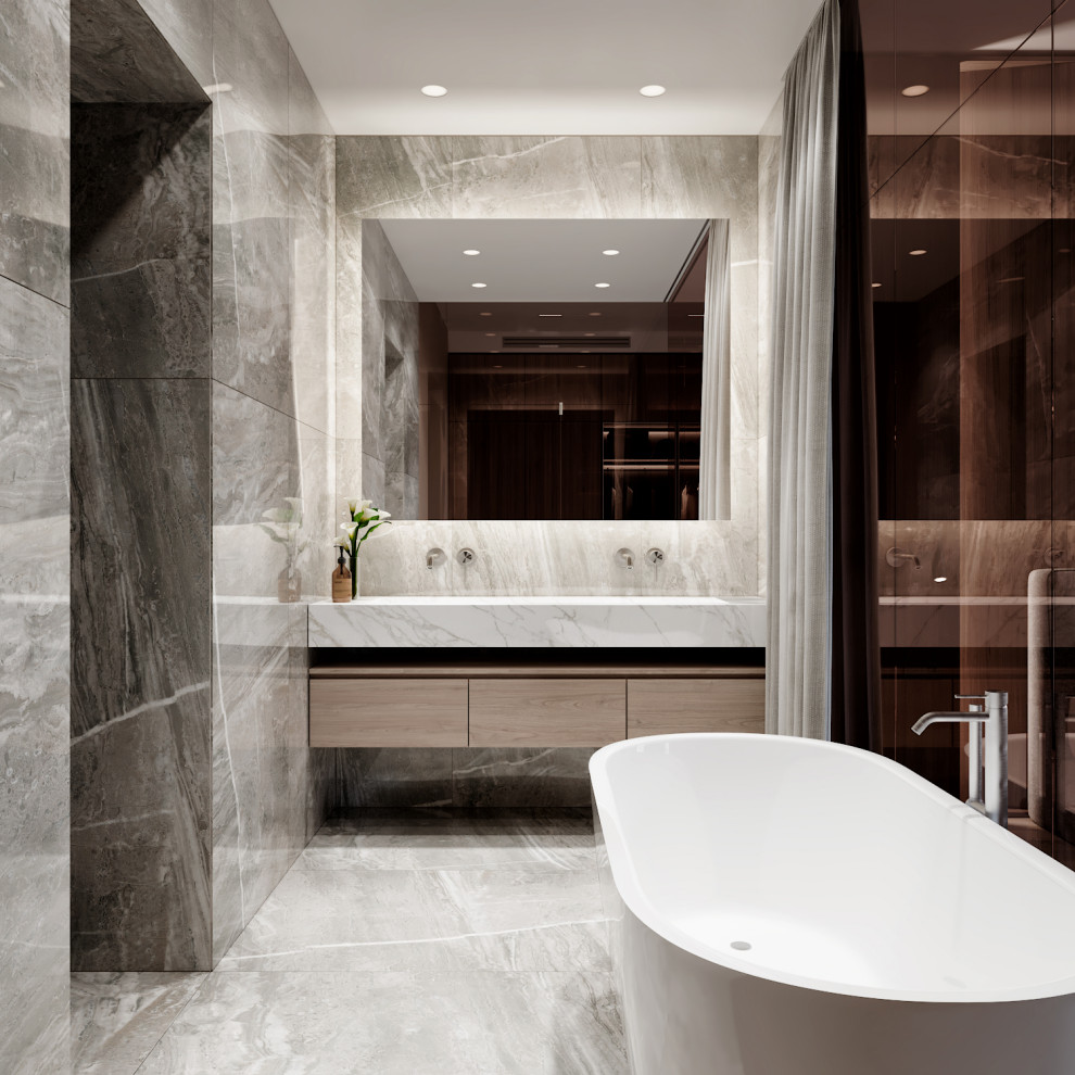 Contemporary bathroom