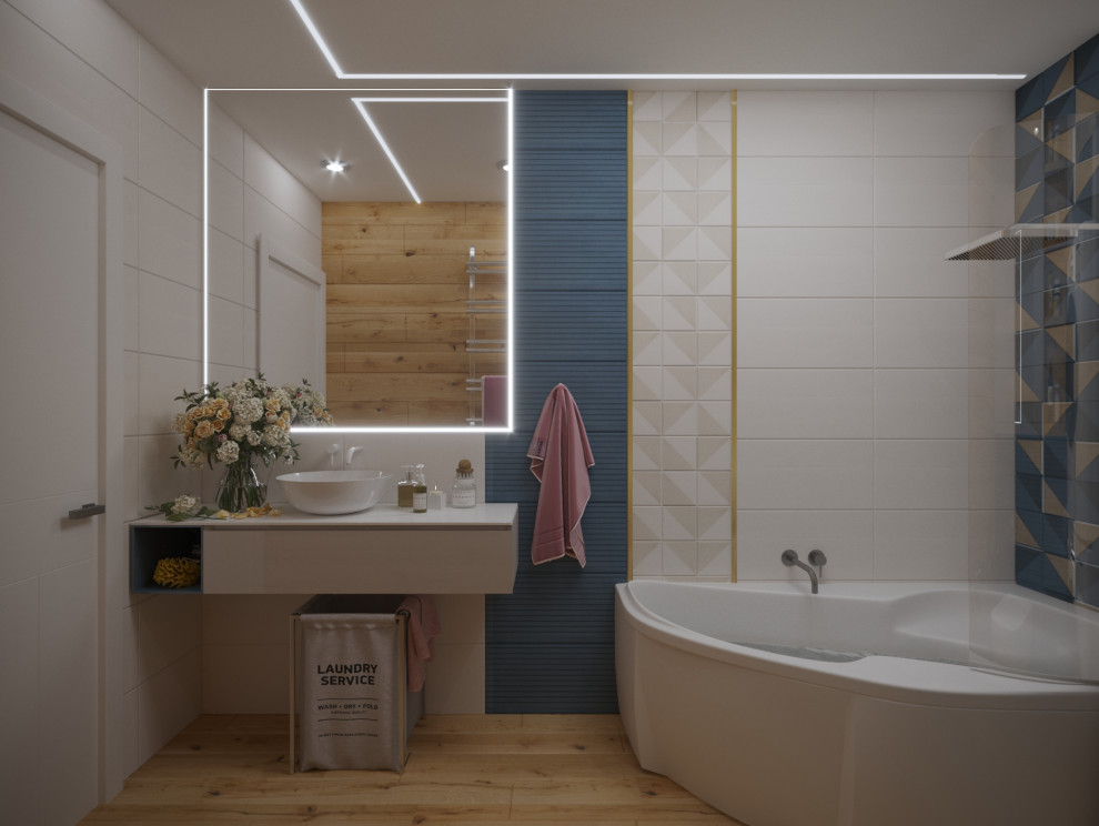 Современный проект квартиры для молодой семьи!