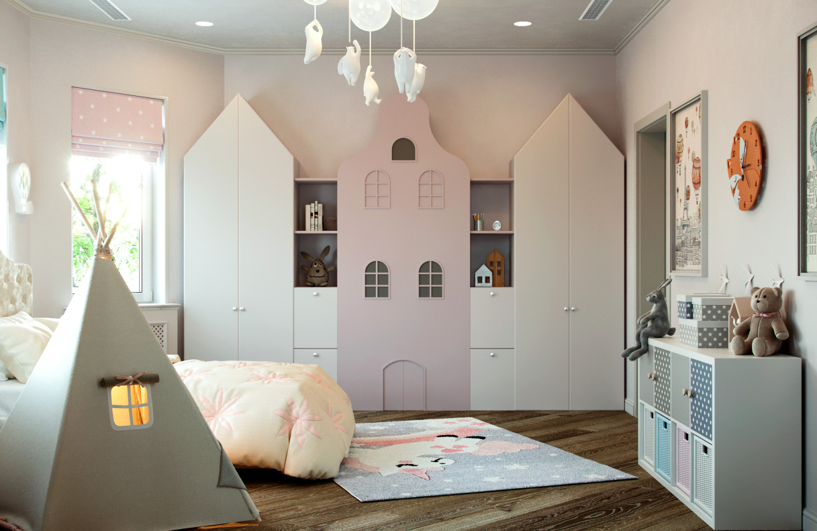 Уютный дом для большой семьи