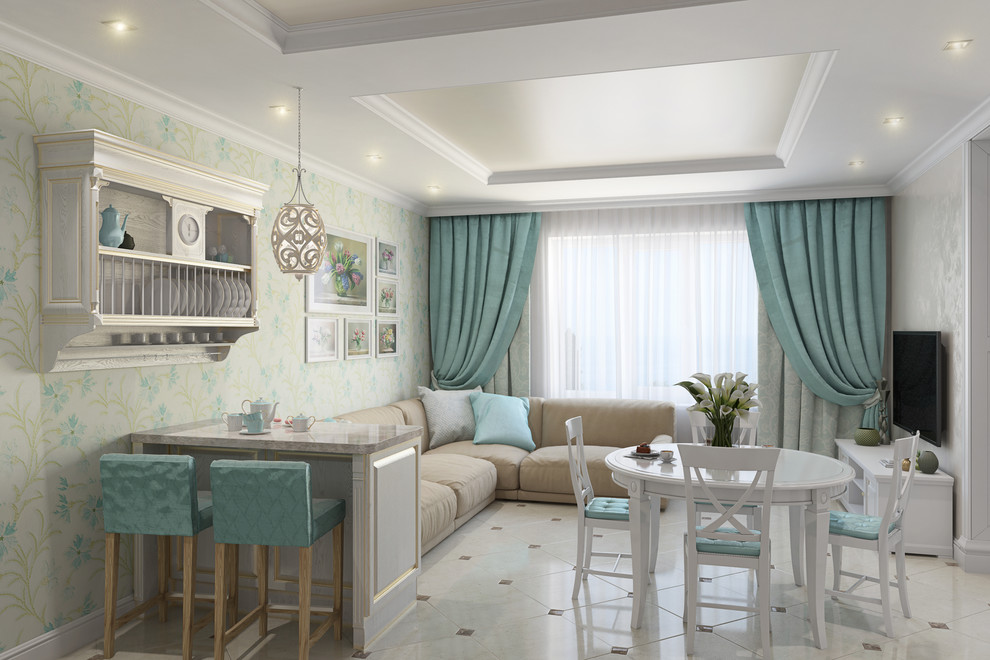 Дизайн проекта дюплекса, пос. Мысхако