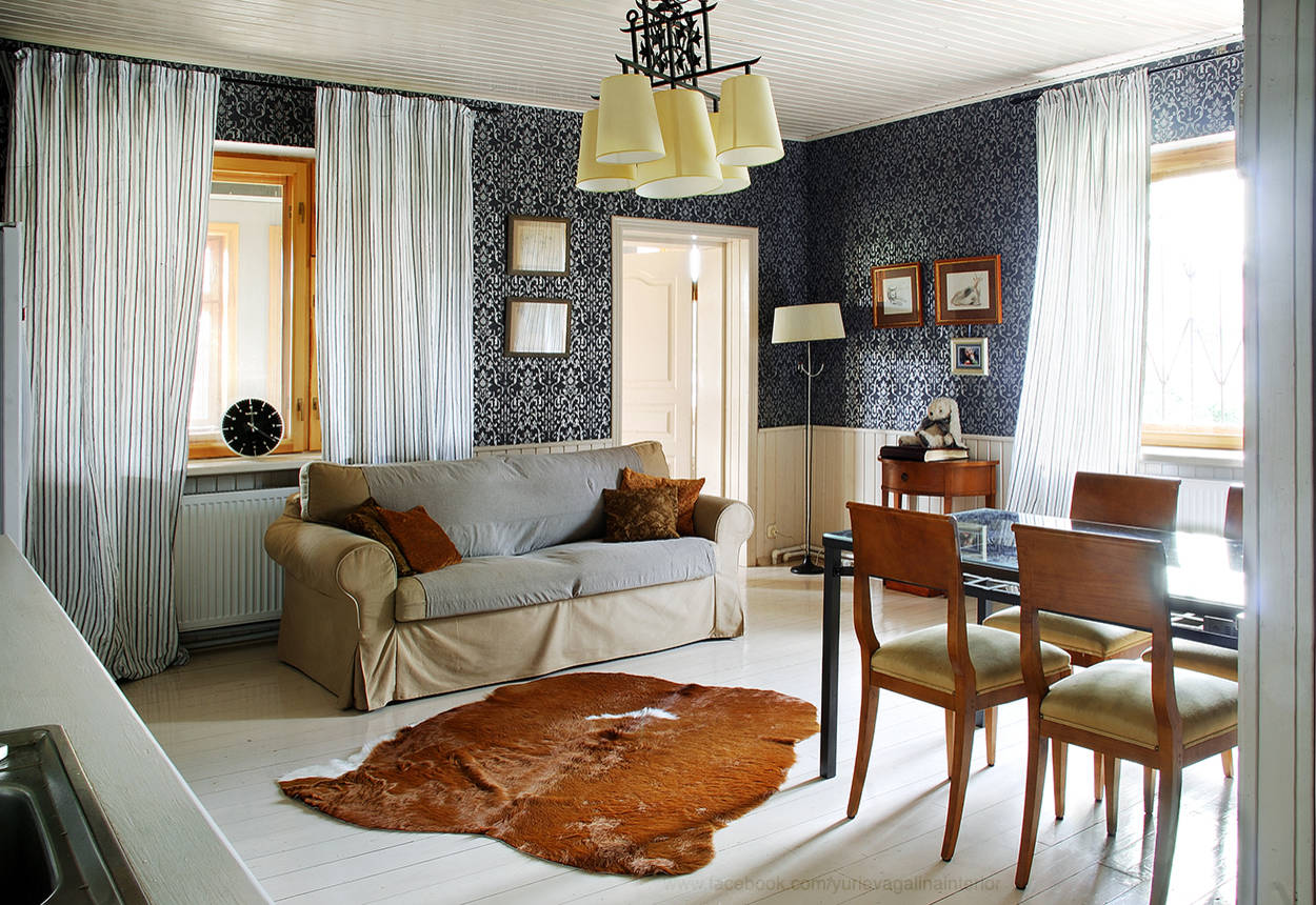 Houzz тур: Дача под Рязанью для трех поколений