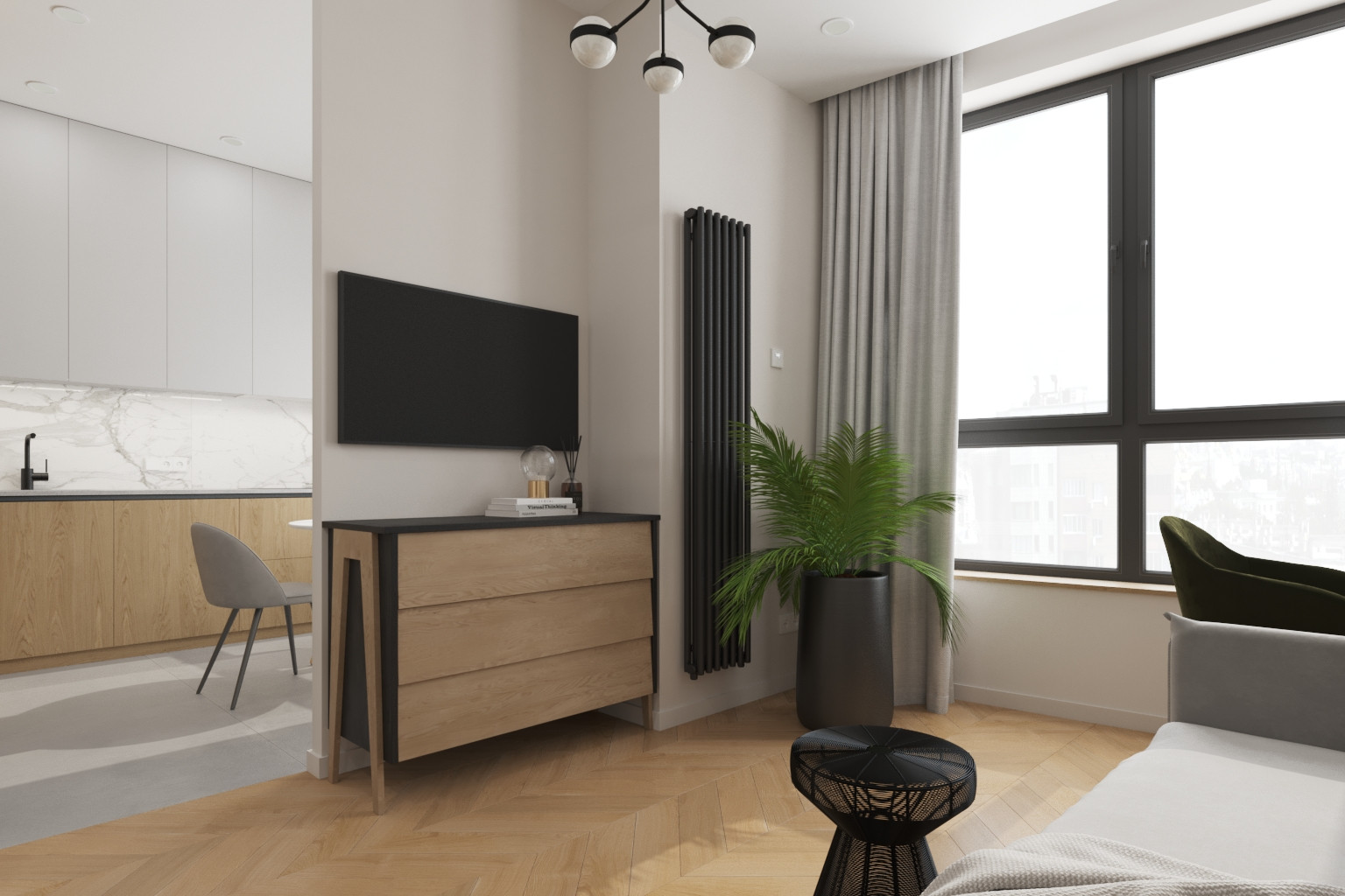 Дизайн-проект ЖК «КутузовGradII»