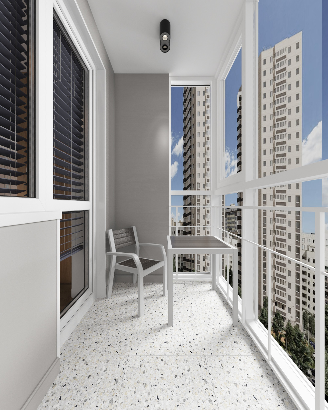 Проект квартиры в современном стиле