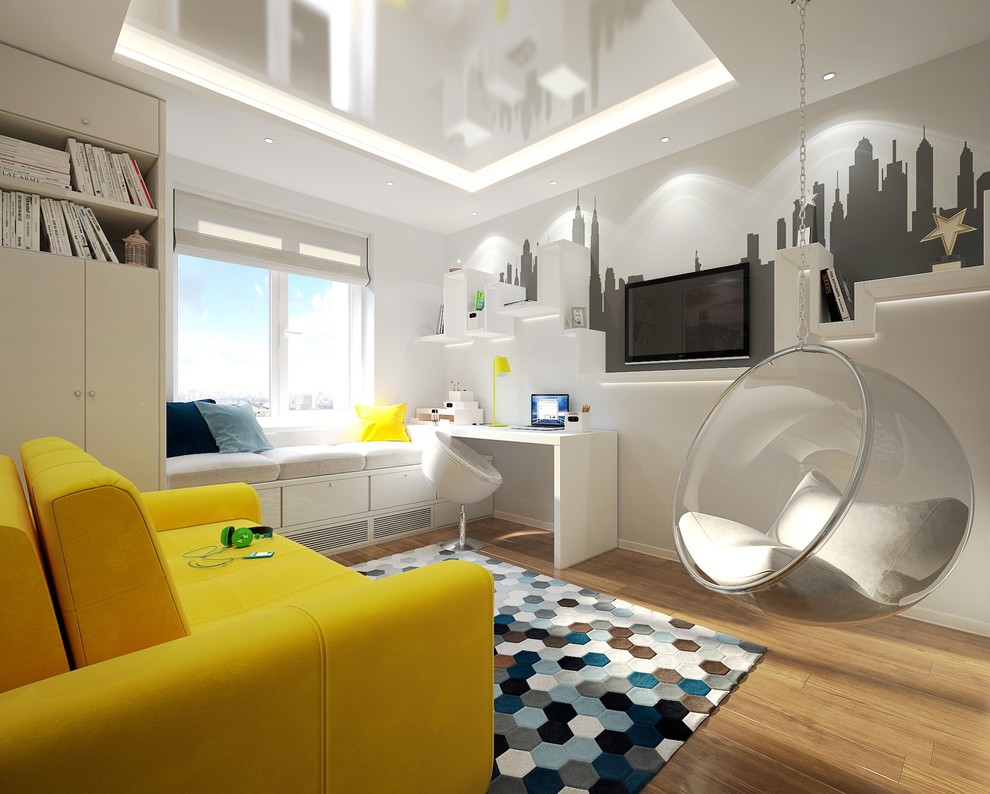 Двухуровневая квартира в Москве