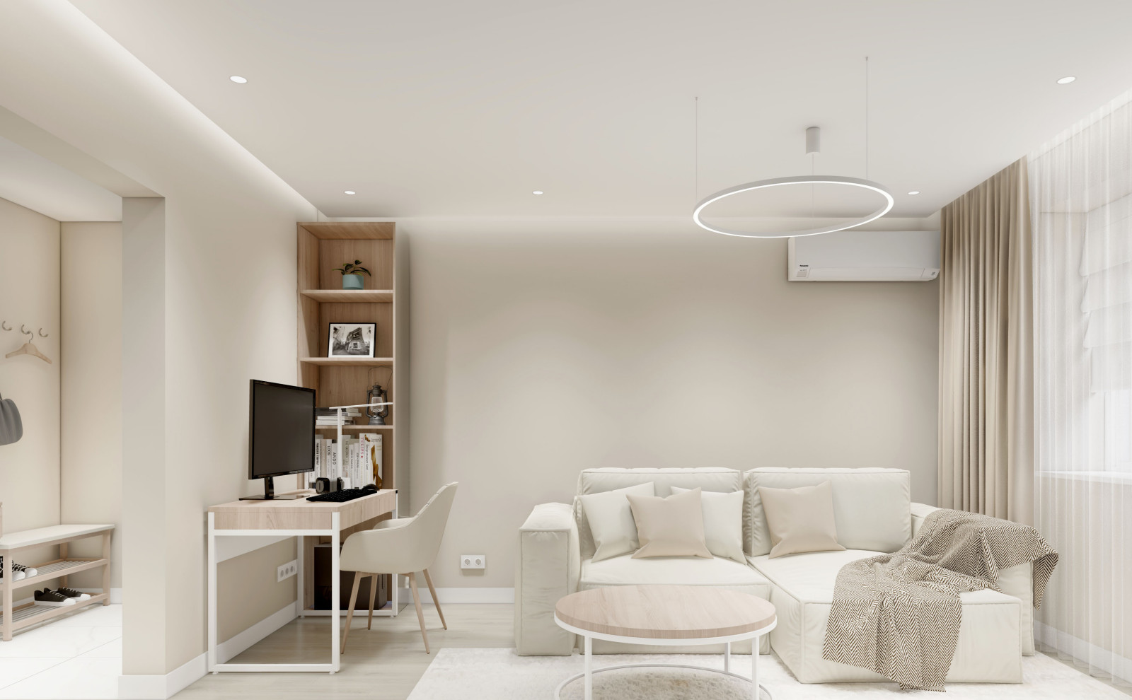 Двухкомнатная квартира в Москве