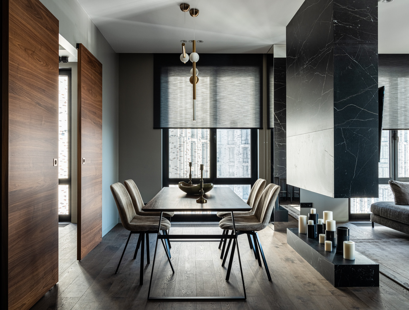 Реализованный проект квартиры 90м2 в ЖК Пресня сити