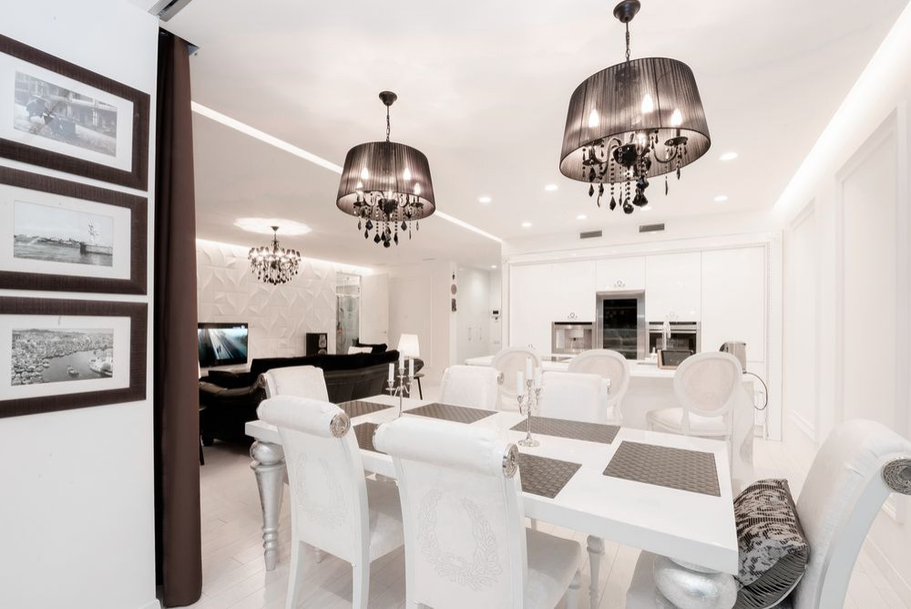 Ремонт двухкомнатной квартиры 70 кв.м в стиле ар-деко