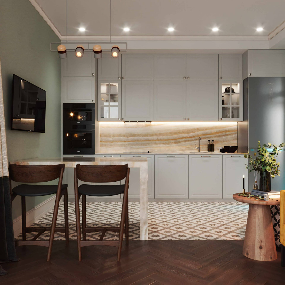 Дизайн и ремонт квартиры в ЖК «Джаз» — Природные мотивы