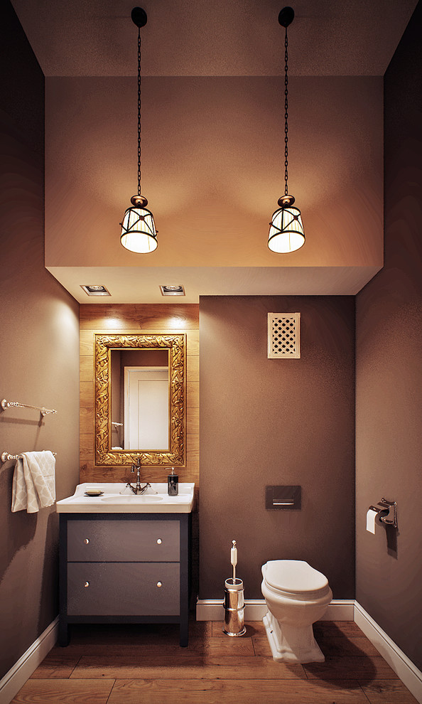 2-х этажная кваритра в лофте с элементами классики