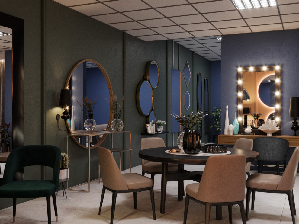 Визуализация Шоу-рум зеркала