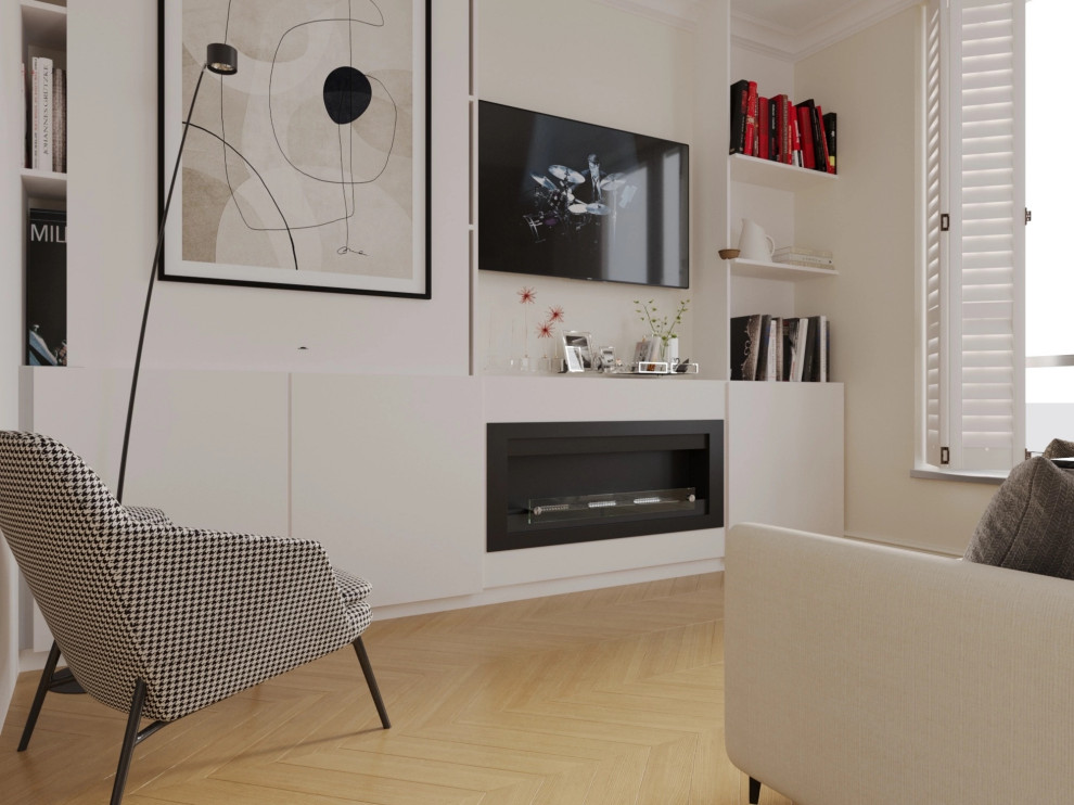 Обложка проекта: Таунхаус ЖК «Алгоритм. Стрельна» современная классика.