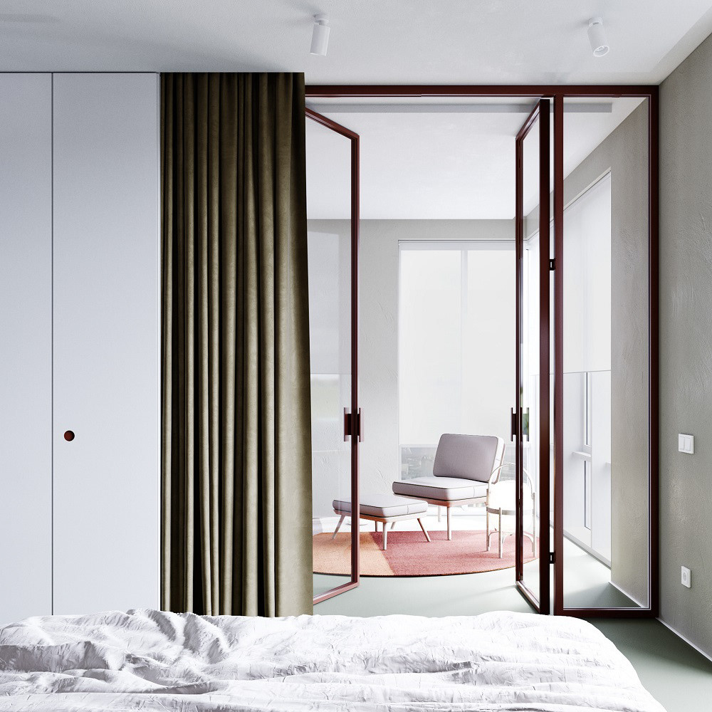 Houzz Украина: Квартира с круговой планировкой