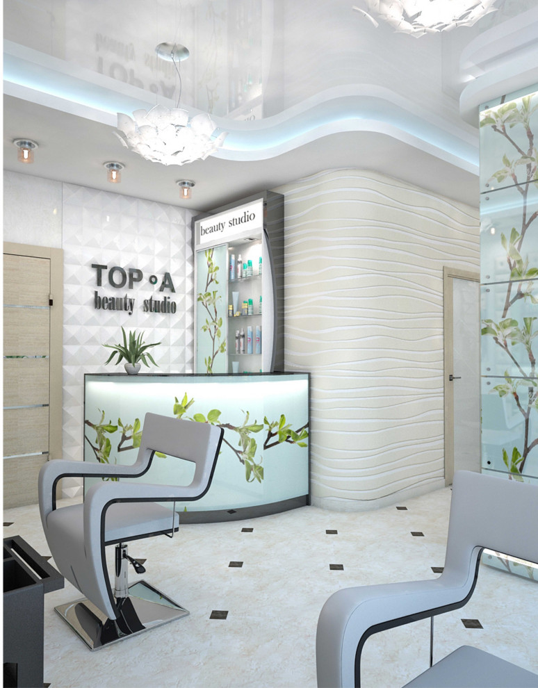 Обложка проекта: Интерьеры салонов красоты