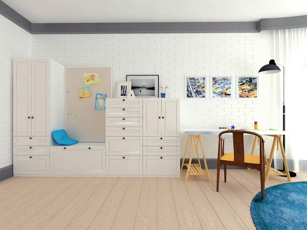 Интерьер детской в скандинавском стиле