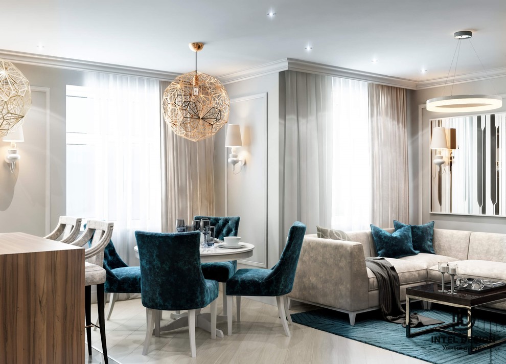 Дизайн квартиры в ЖК Солнечный Город