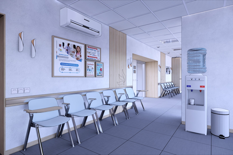 Концепция холла для Немецкой Семейной клиники