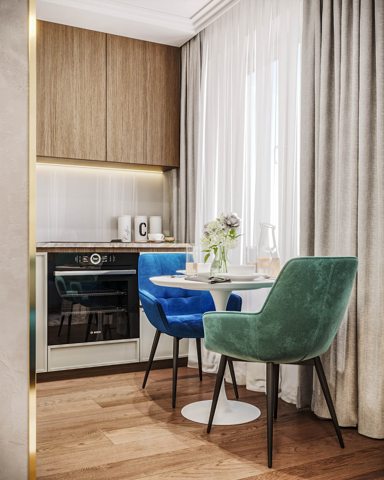 Квартира для молодой девушки, Москва