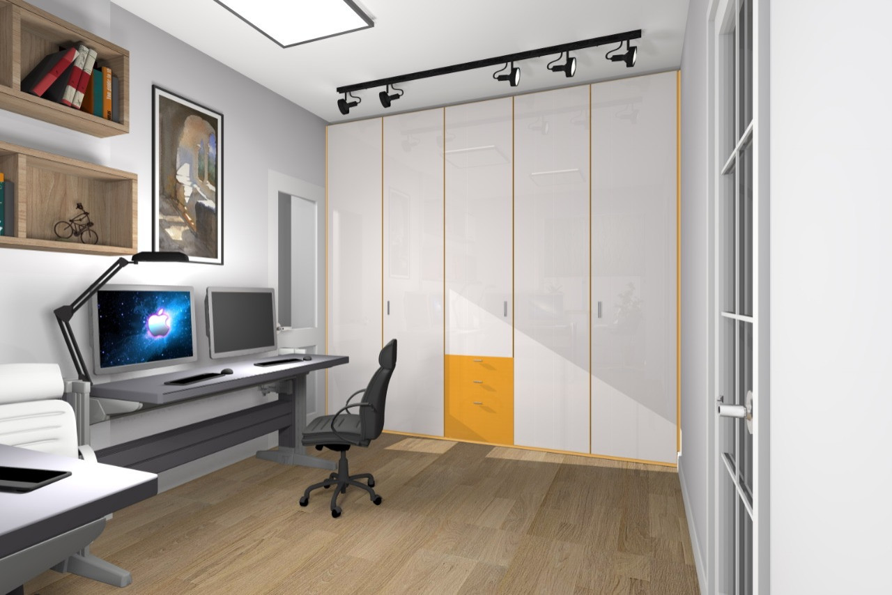 Обложка проекта: Современный интерьер для молодоженов