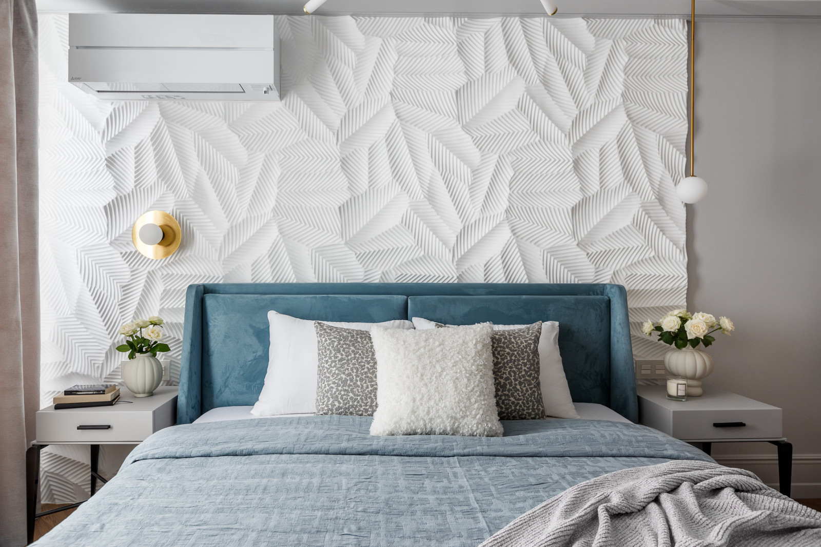 Реализованный дизайн проект квартиры в ЖК "Горный"