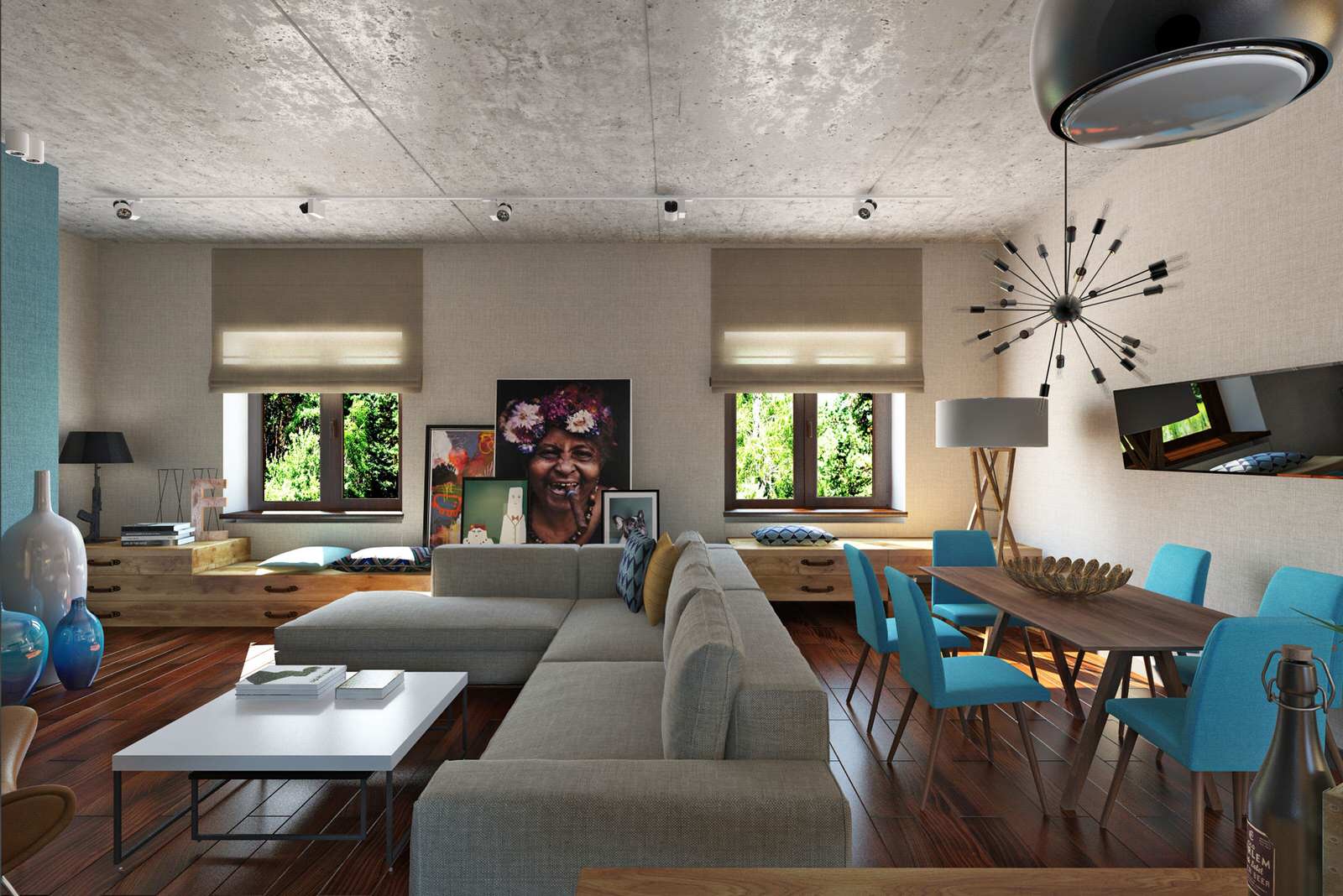 Городской лофт "100 м2"