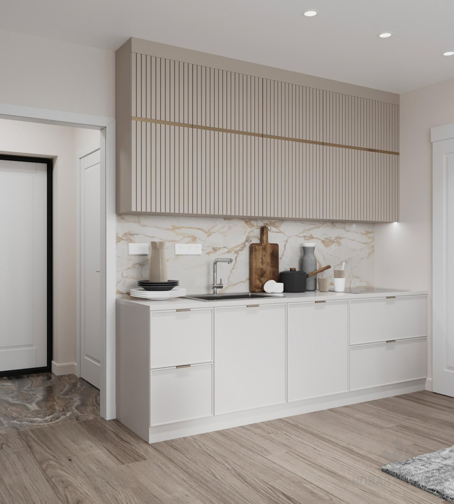 Дизайн-проект однокомнатной квартиры, Волгоградский пр-кт, дом 32/5 корпус