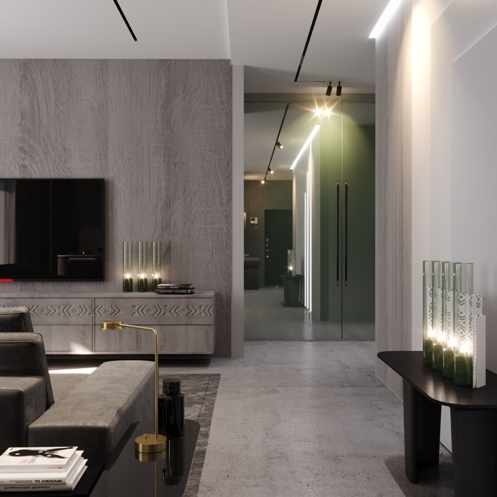 Квартира с этническим декором, 100 м2