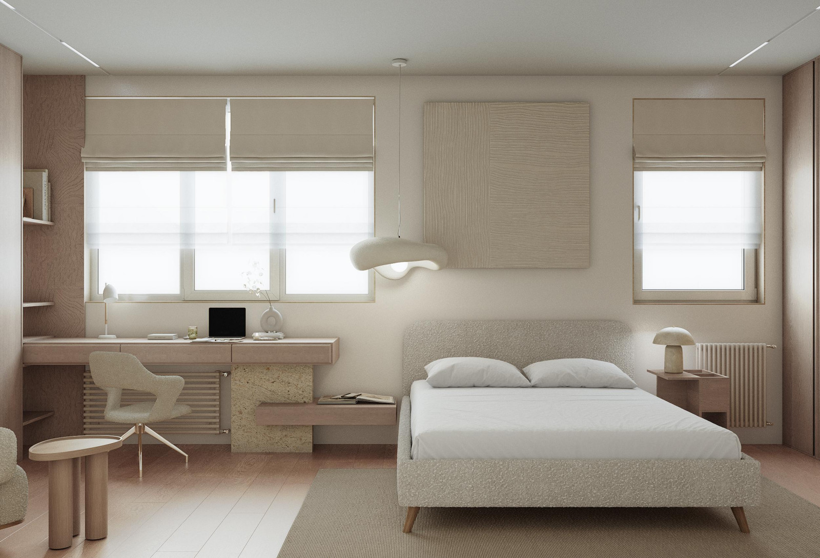 Коттедж в Краснодаре в светлых тонах