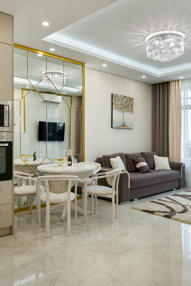 Ремонт в современном стиле в новостройке