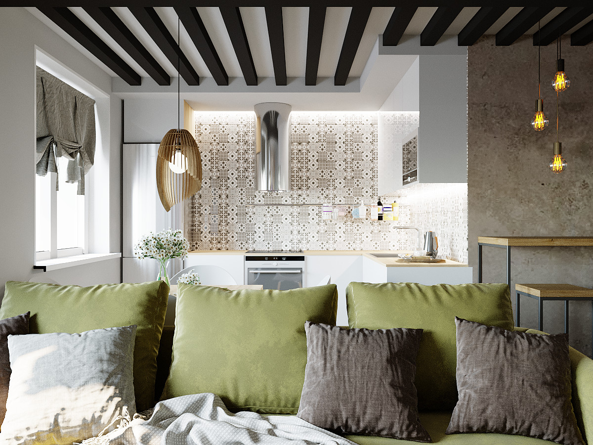 Дизайн интерьера квартиры в Скандинавском стиле