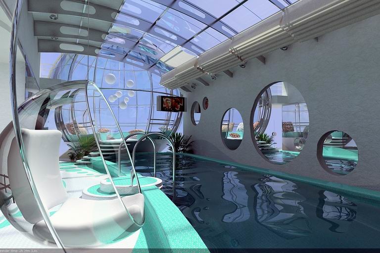 Обложка проекта: Бассейн в частном доме