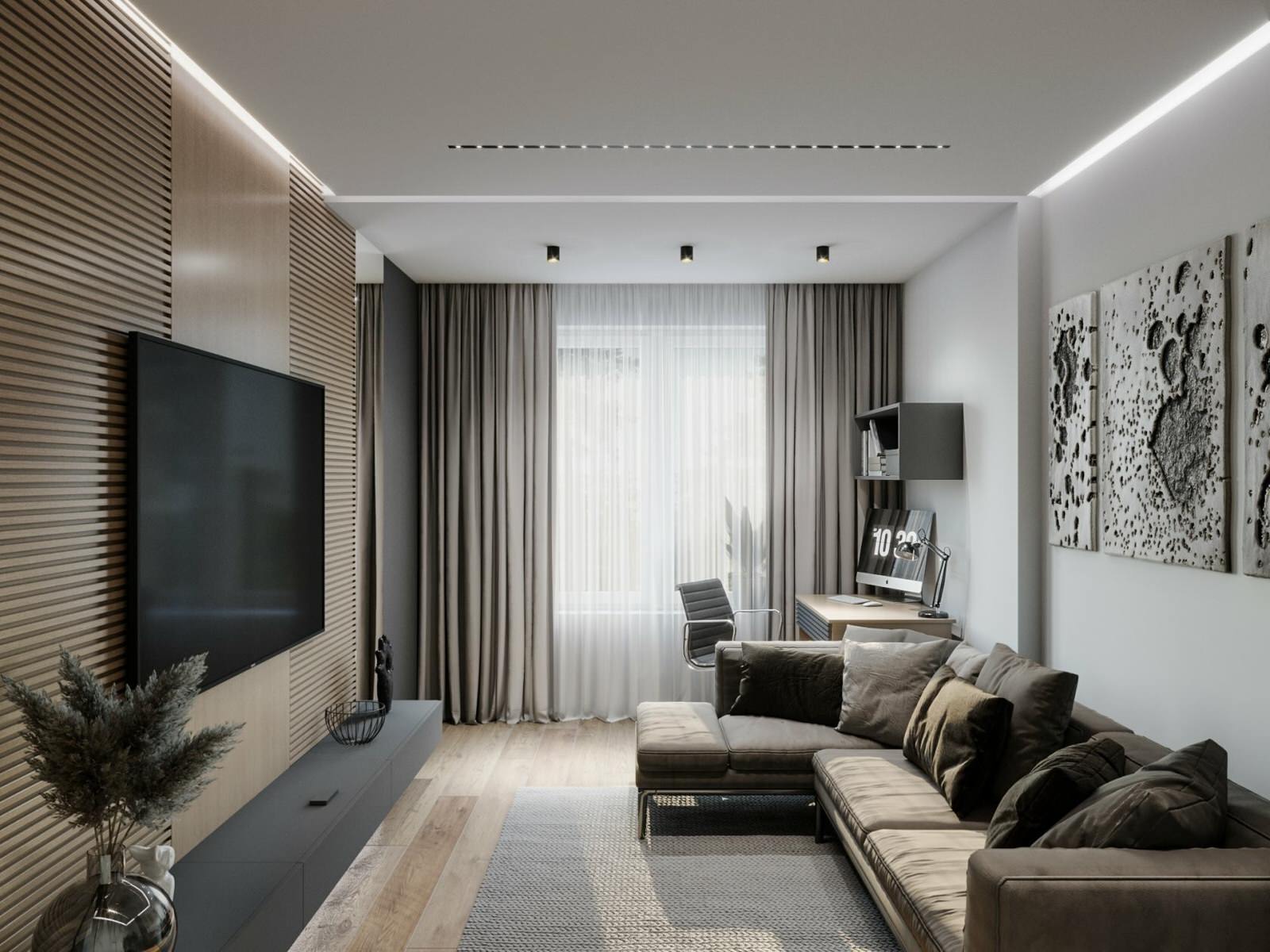 дизайн двухкомнатной квартиры