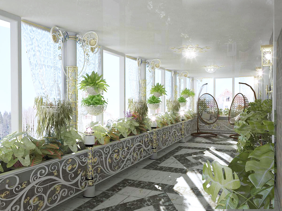 Обложка проекта: Зимний сад