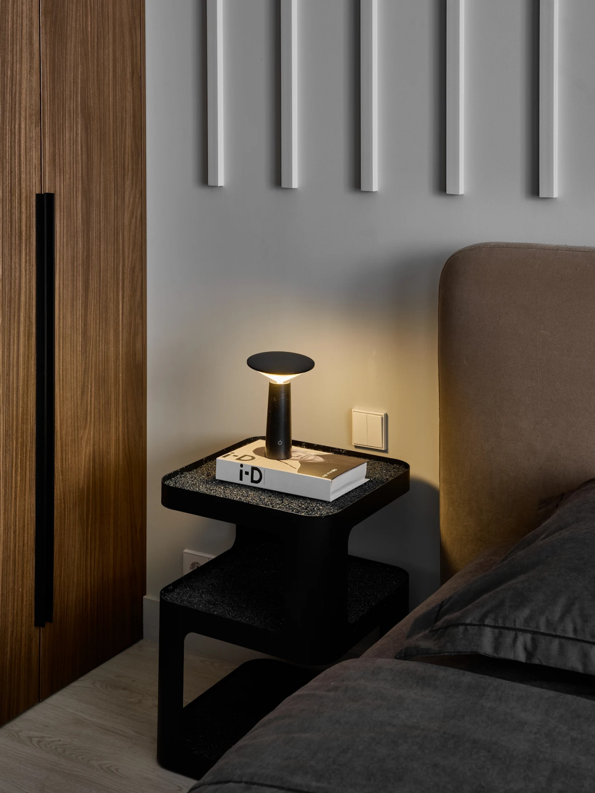 Дизайн проект квартиры 60м2 . Спальная комната