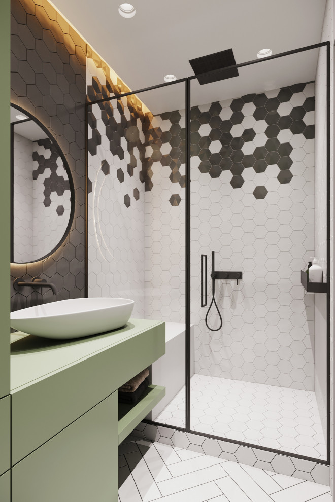 Современная квартира в теплых тонах