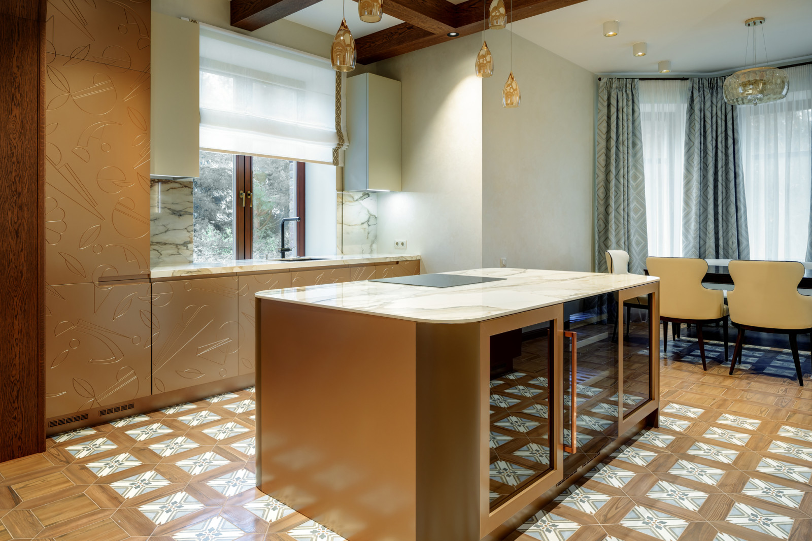 Кухня в стиле арт-деко Castagna Cucine Sixties