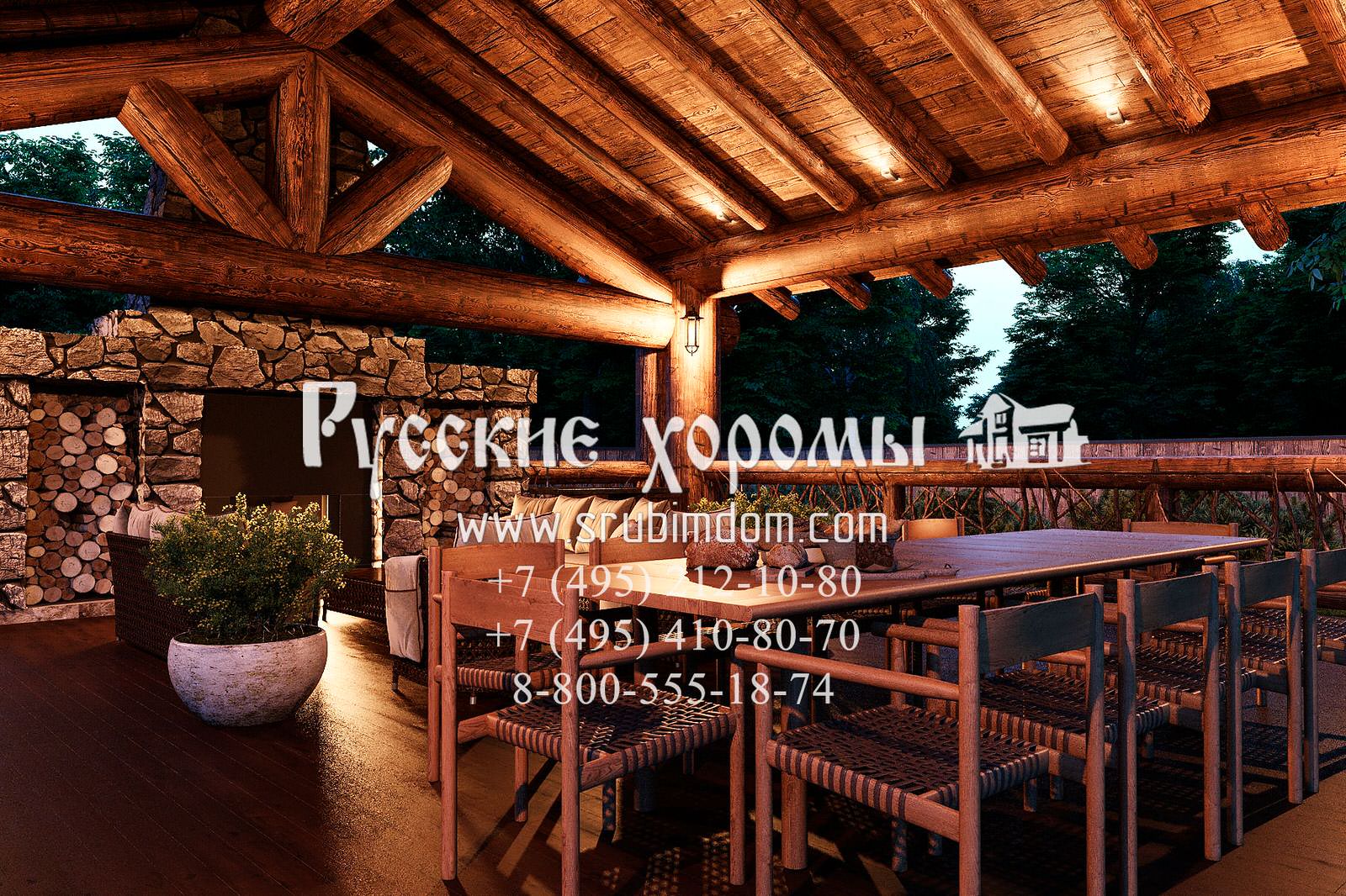 Обложка проекта: Дизайн беседки