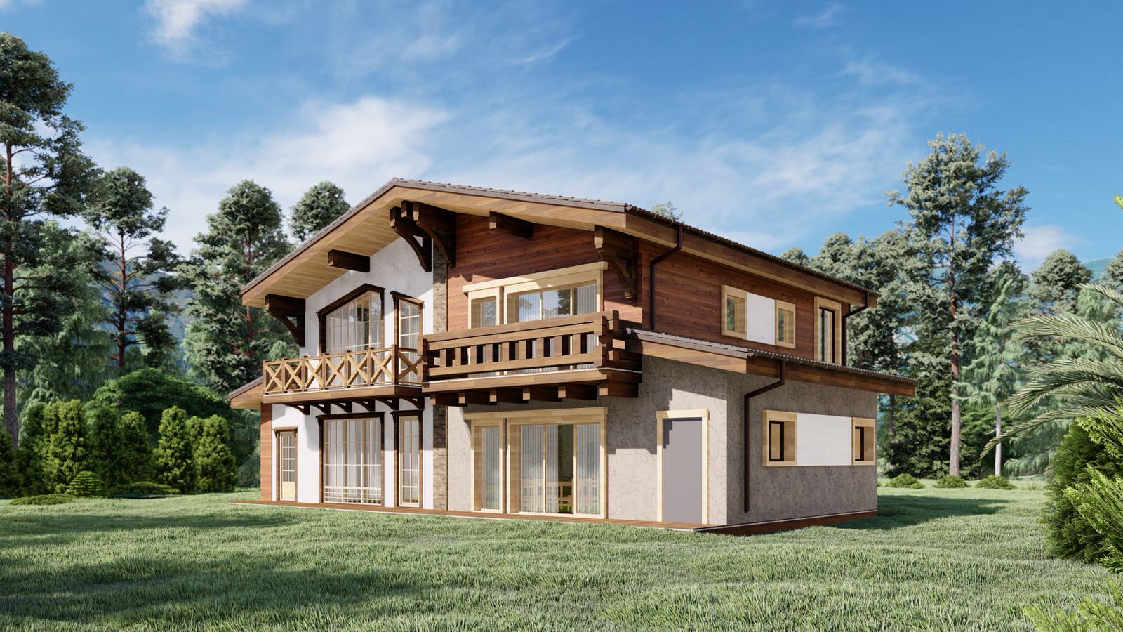 Дом танхаус (S 261м2)