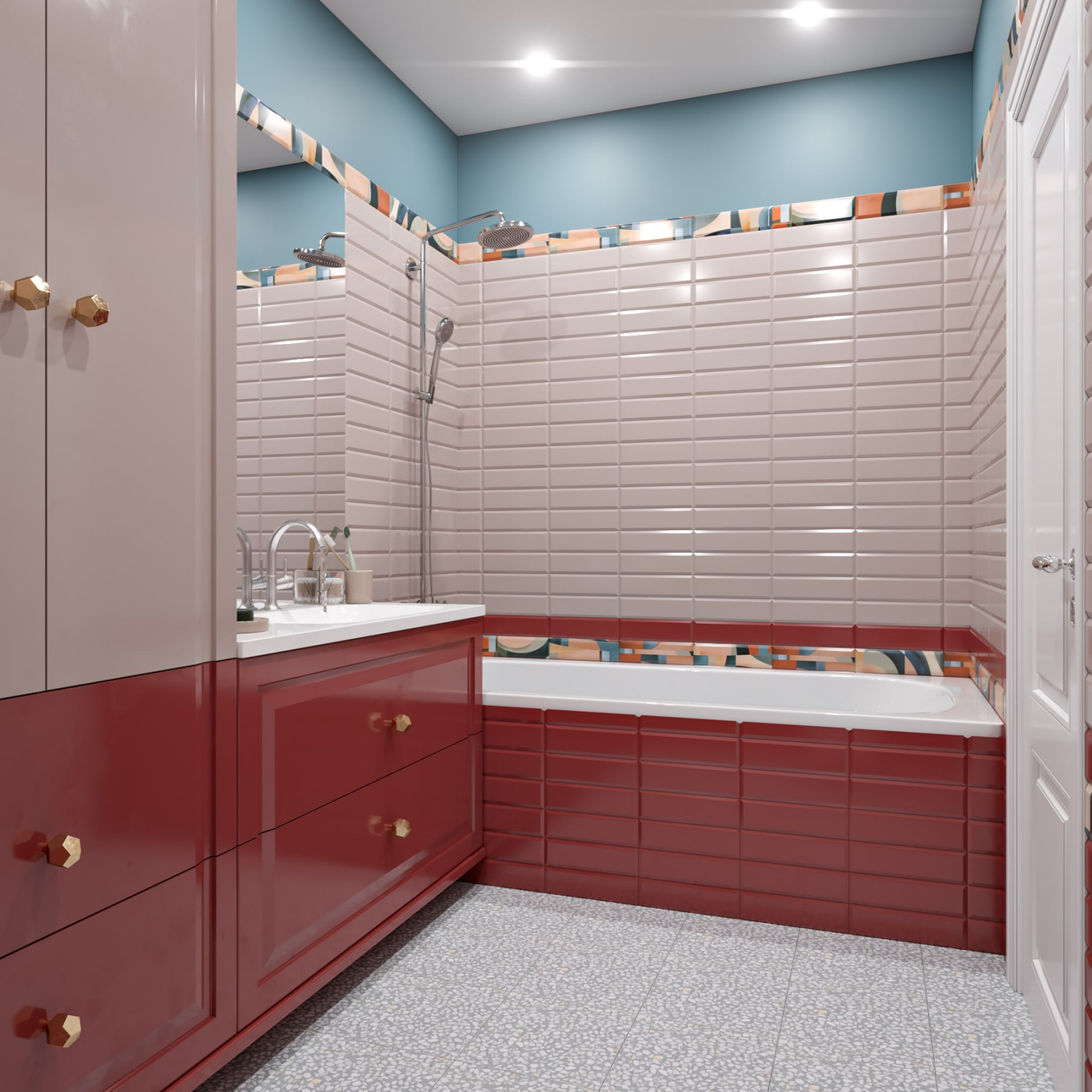 Ягодно-кобальтовый смузи