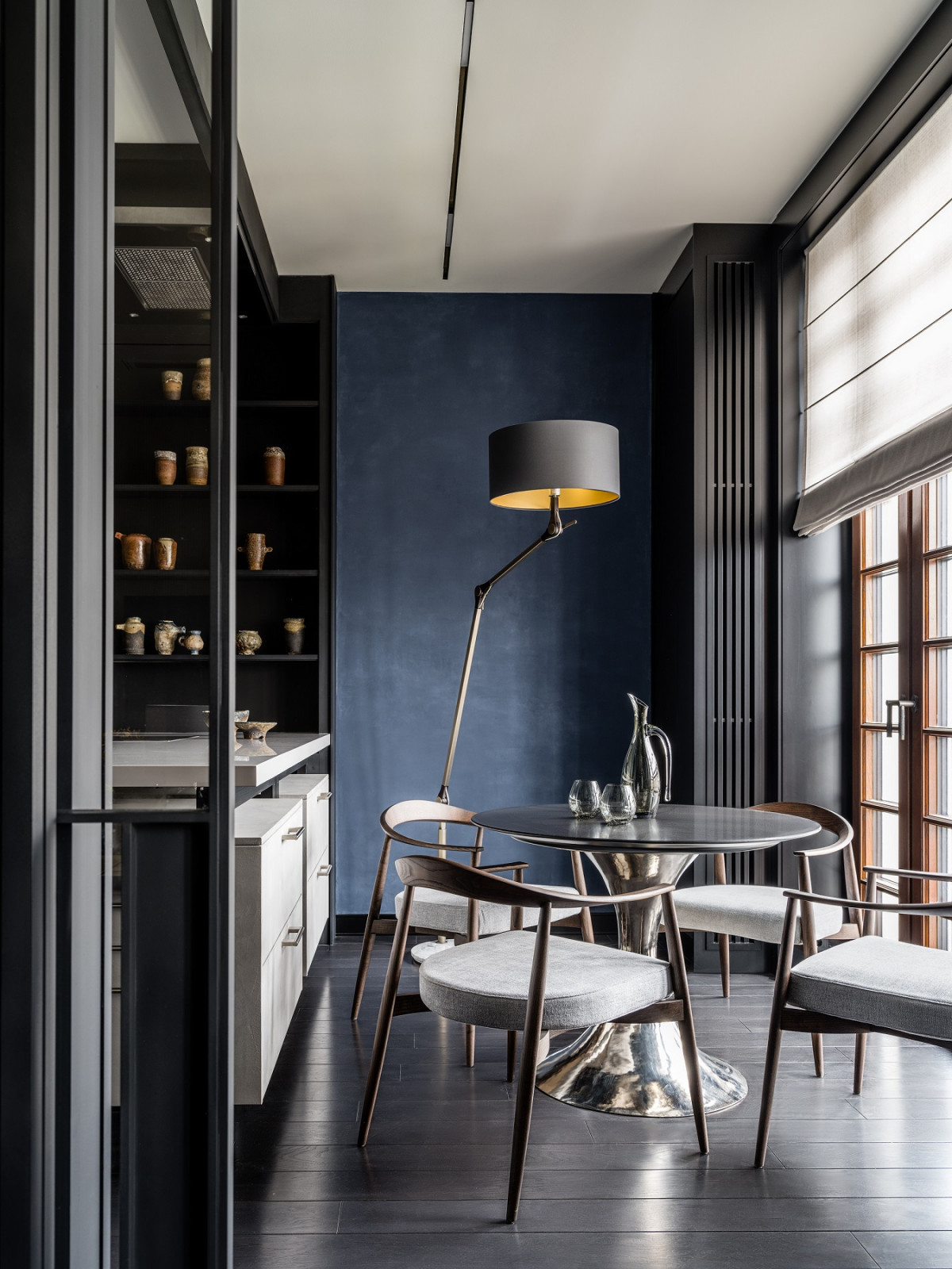 Квартира в стилистике брутализма