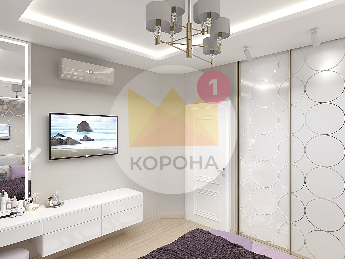 Дизайн-проект квартиры ЖК Солнечный Олимп