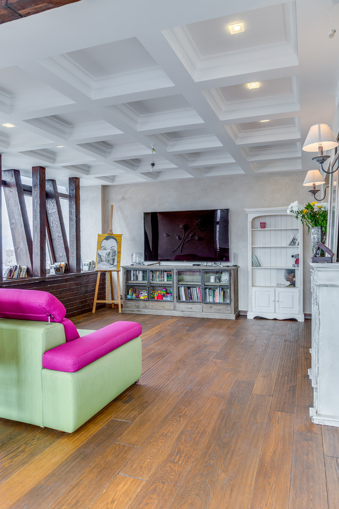 Пентхаус в Санкт-Петербурге. Мебель и отделка из массива.