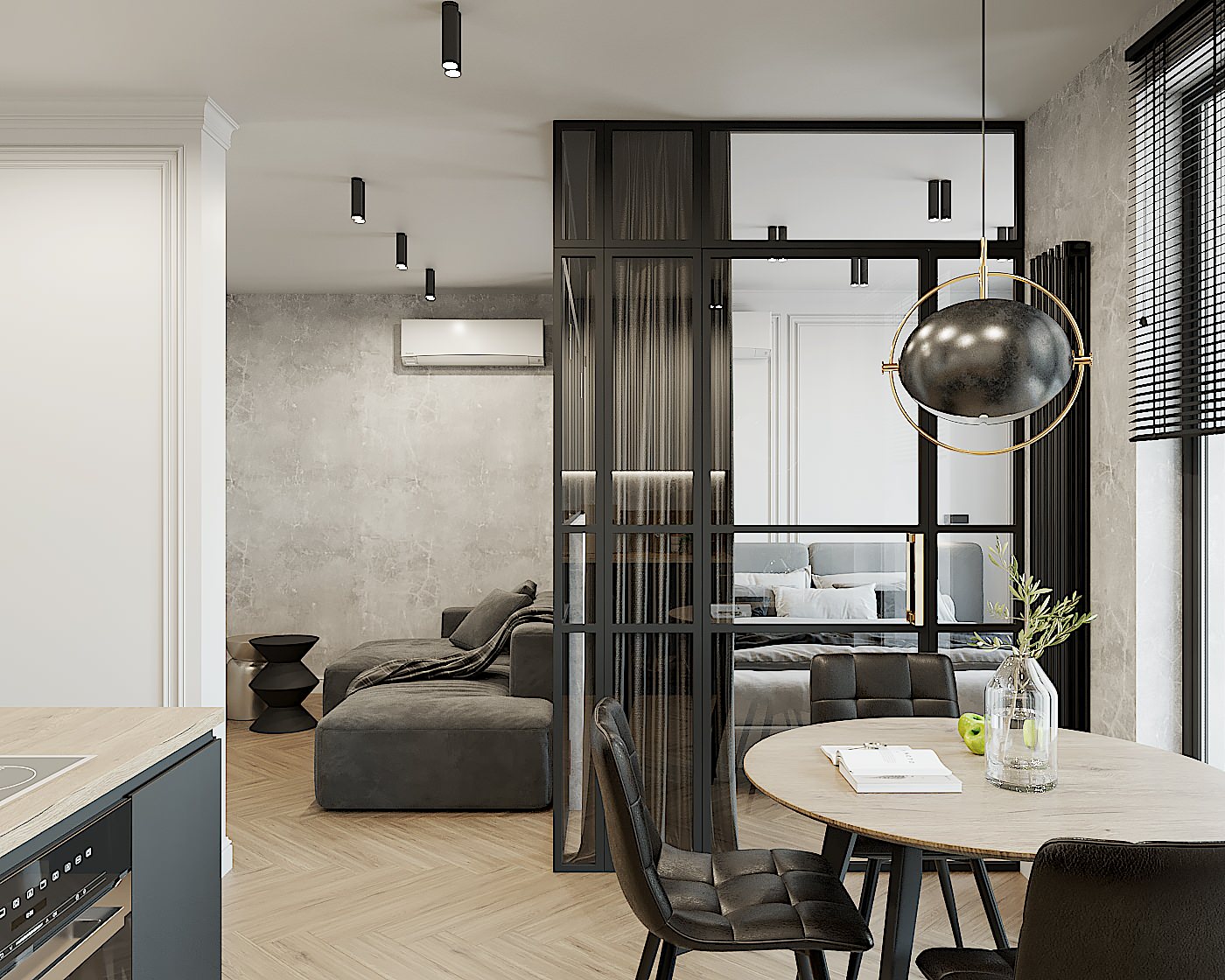 однокомнатная квартира со свободной планировкой г.Пенза