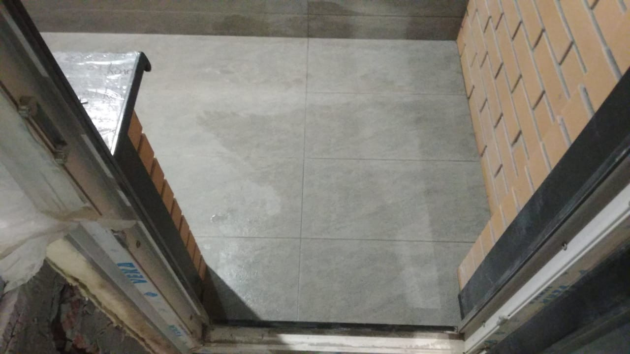 До и после - балкон